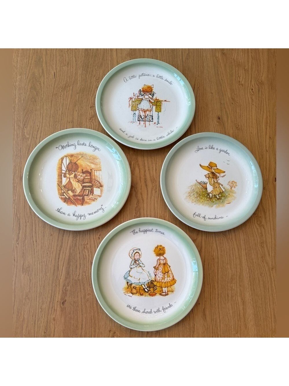Vintage Holly Hobbie Collectors plates